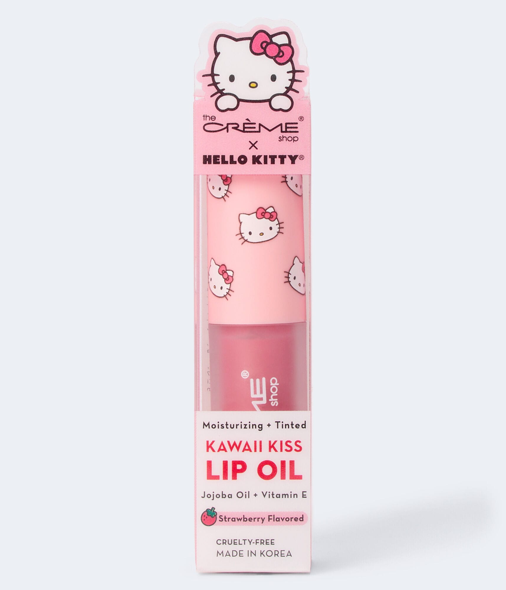 The Crème Shop x Hello Kitty Kawaii Kiss Lip Oil - Strawberry