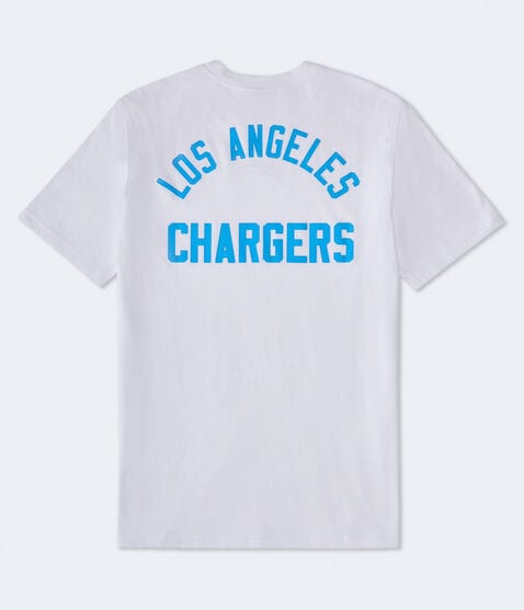 Los Angeles Chargers Mini Logo Relaxed Graphic Tee Los Angeles Chargers Mini Logo Relaxed Graphic Tee
