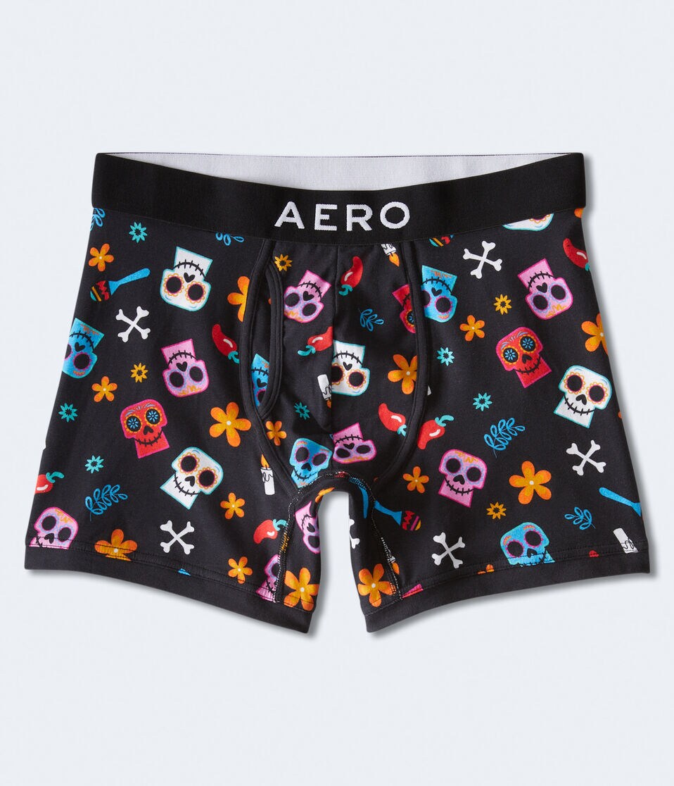 Sugar Skulls Knit Boxer Briefs