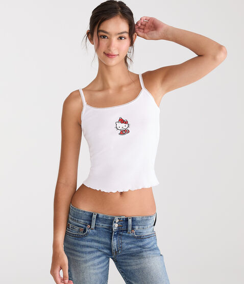 Hello Kitty | Aero Santa Suit Cropped Cami Hello Kitty | Aero Santa Suit Cropped Cami