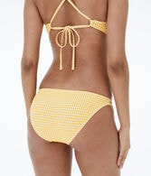 Gingham Strappy Hipster Bottom