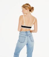 Menswear Triangle Bralette