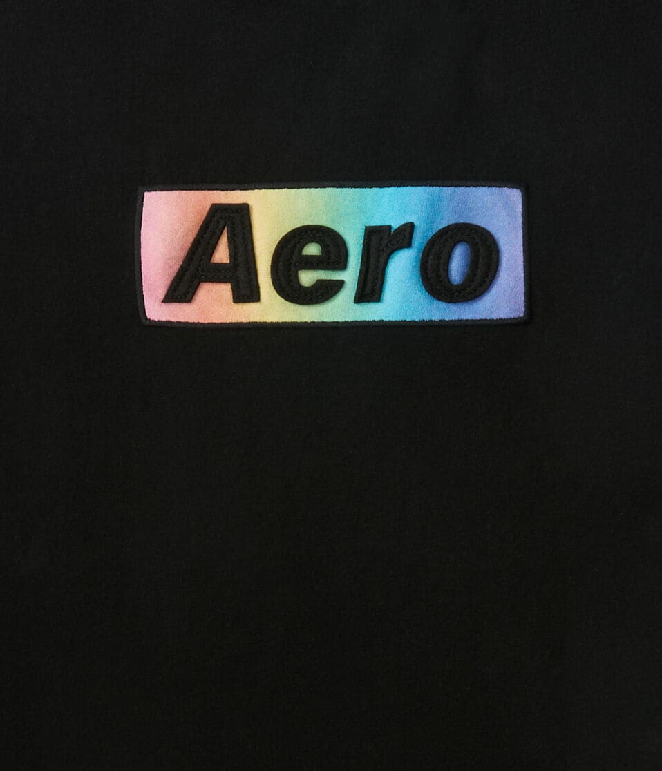 Pride Aero Box Logo Appliqué Graphic Tee