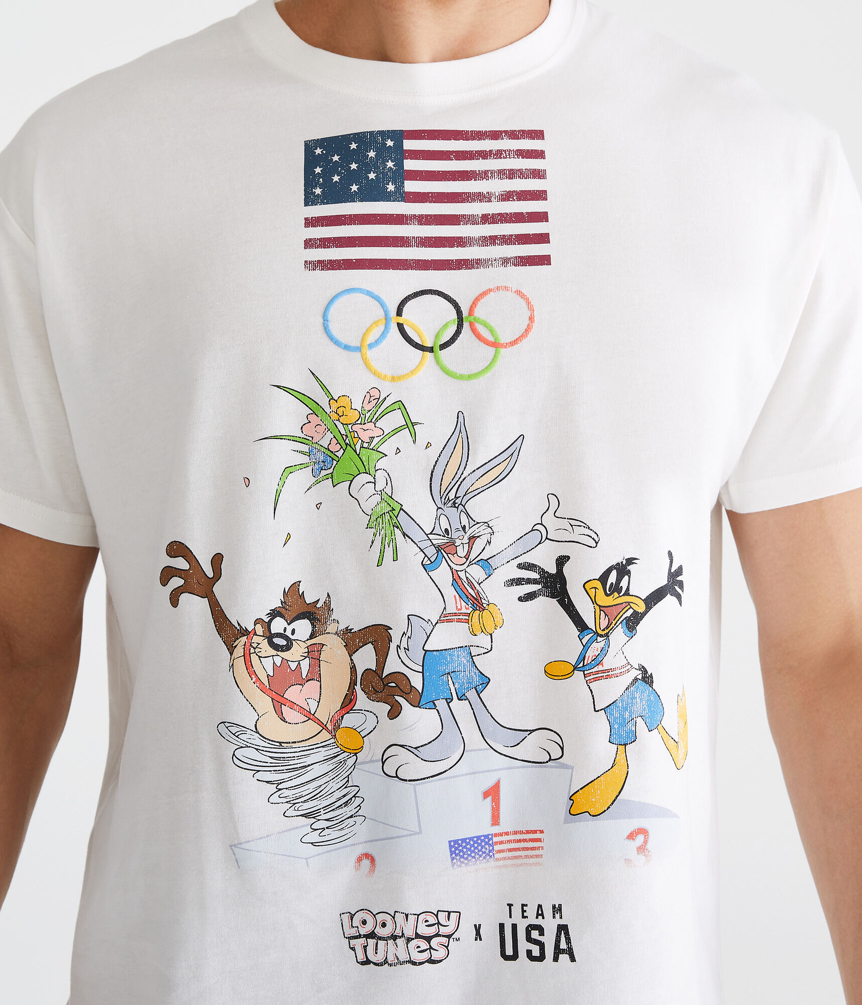 Looney Tunes x Team USA Medal Winners Relaxed Graphic Tee