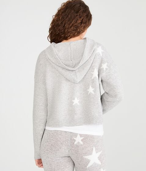 Stars Cozy Sweater Hoodie Stars Cozy Sweater Hoodie