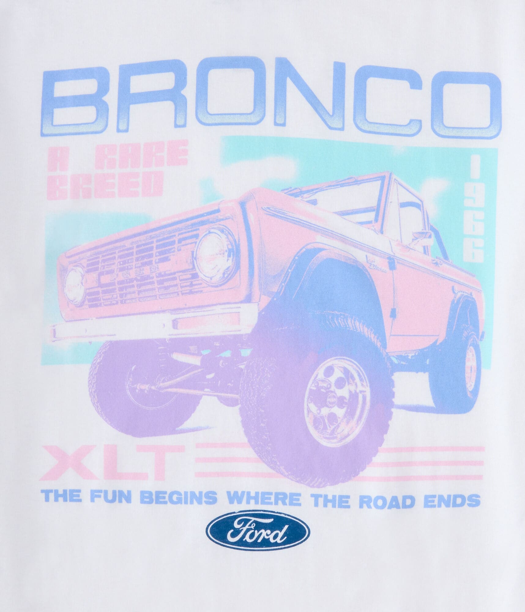 Ford Bronco Oversized Graphic Tee