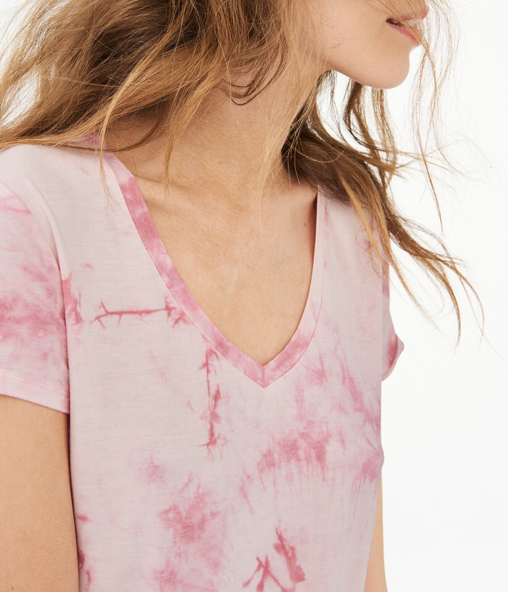 Seriously Soft Tie-Dye V-Neck Tee