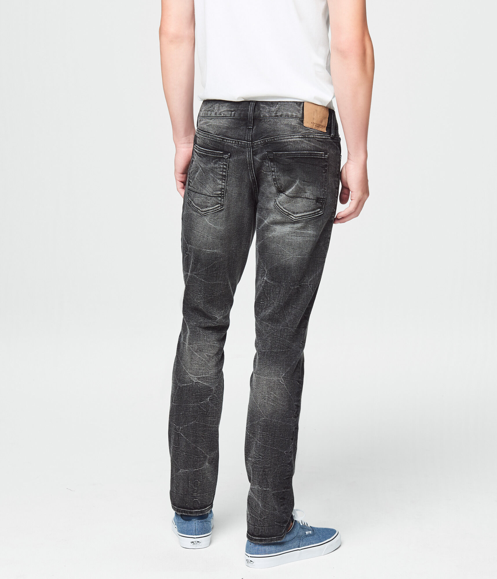 Super Skinny Dark Grey Wash Stretch Jean