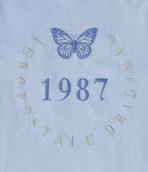 Aeropostale 1987 Butterfly Graphic Tee Aeropostale 1987 Butterfly Graphic Tee