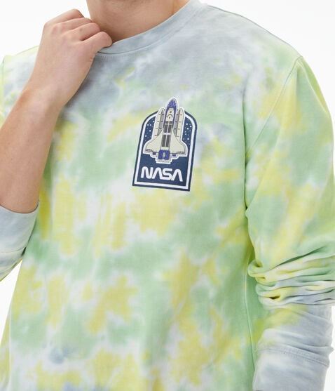 Nasa sweatshirt tie dye Clearance