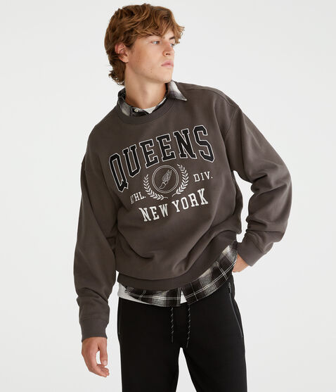 Queens New York Crew Sweatshirt Queens New York Crew Sweatshirt