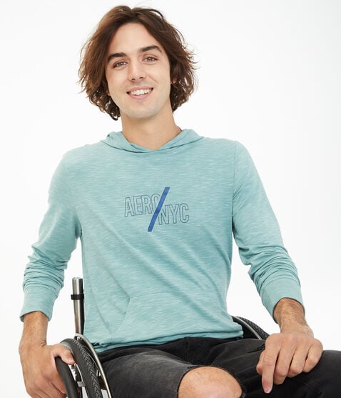 Aero/NYC Stretch Pullover Hoodie