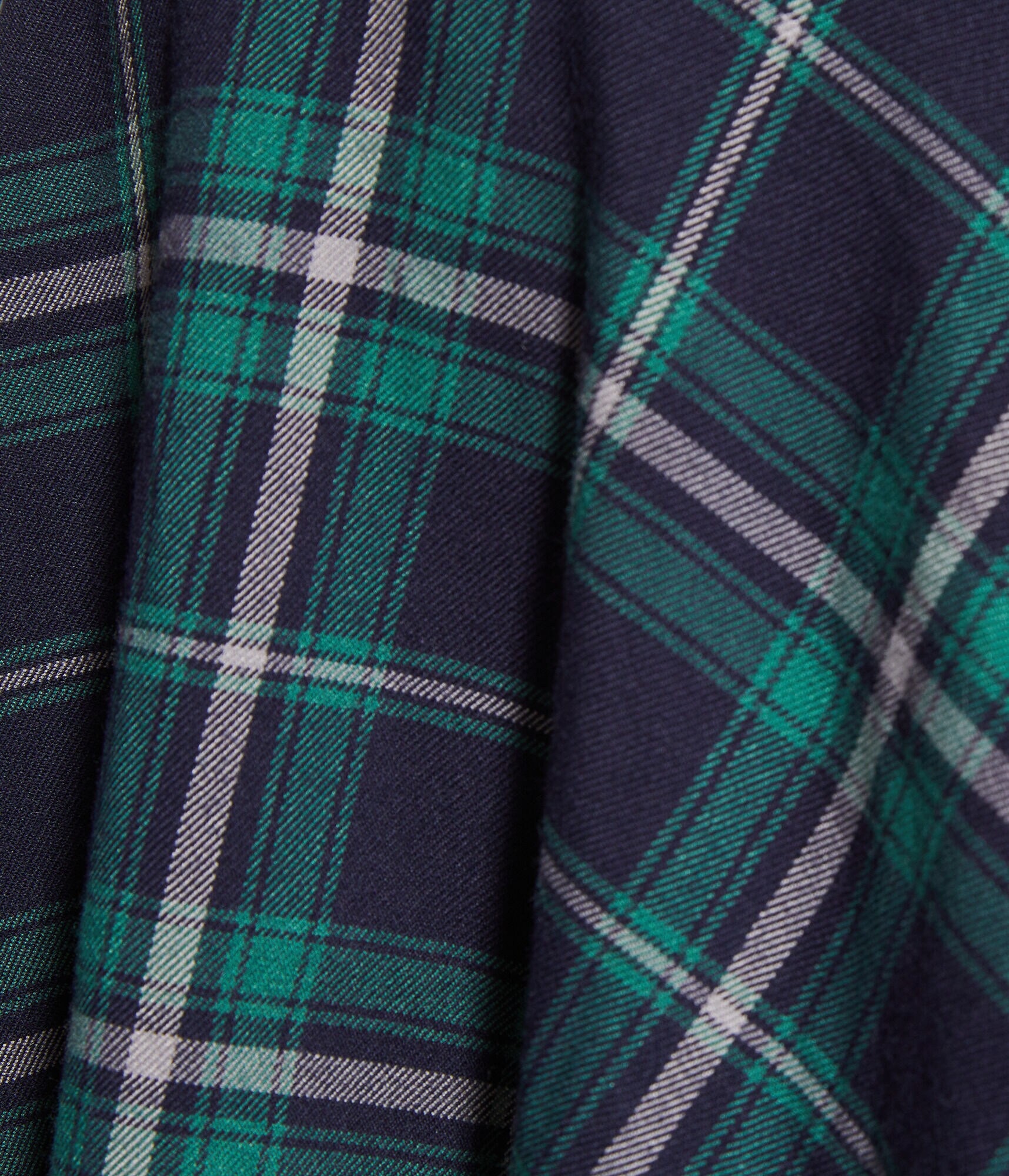 Plaid High-Waisted Flounce Skirt