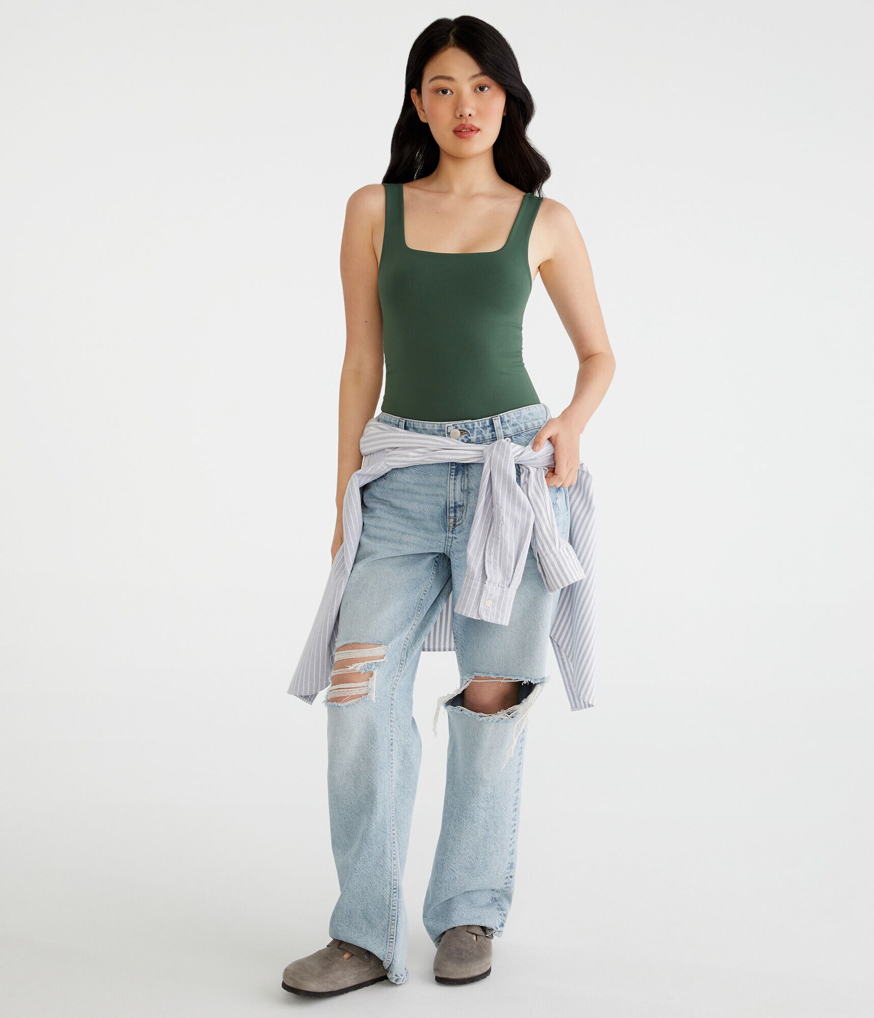 Seriously Soft Sculpt Square-Neck Tank