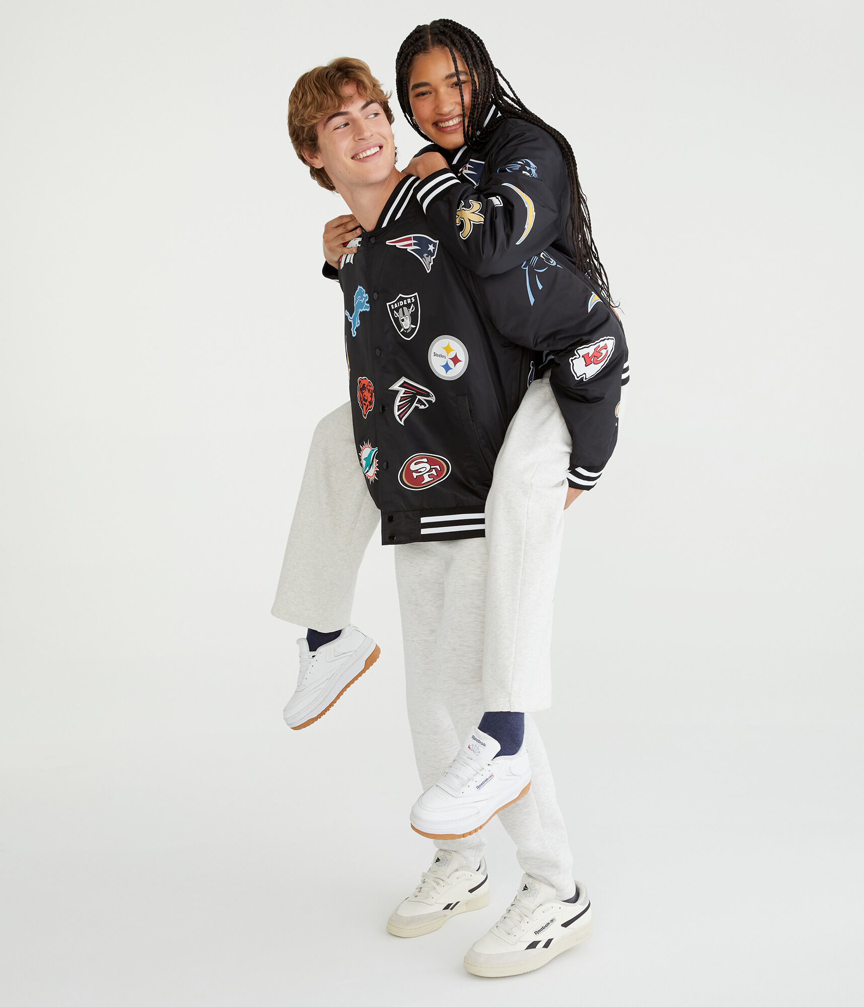 NFL Team Logos Bomber Jacket