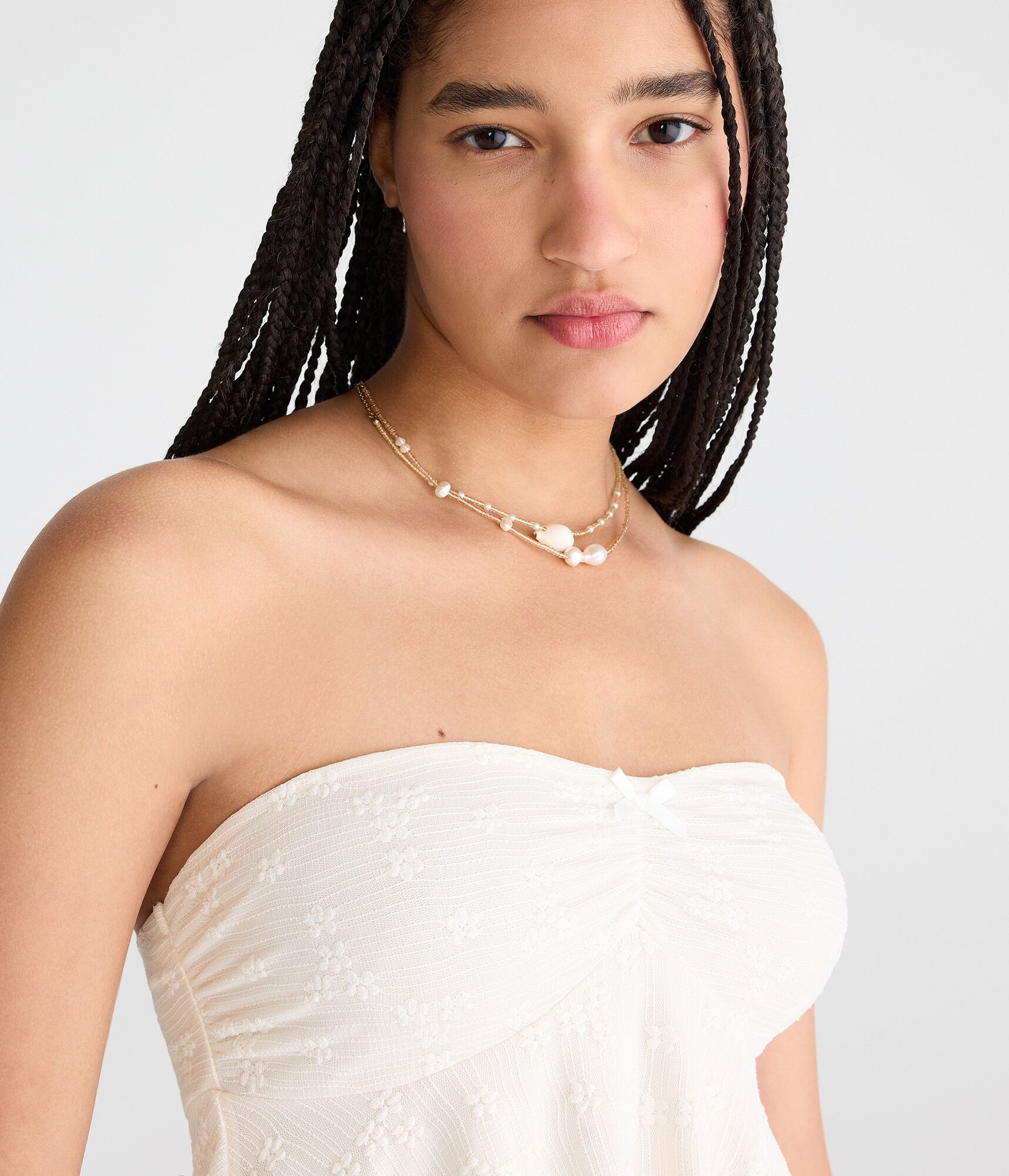 Floral Lace Tube Top