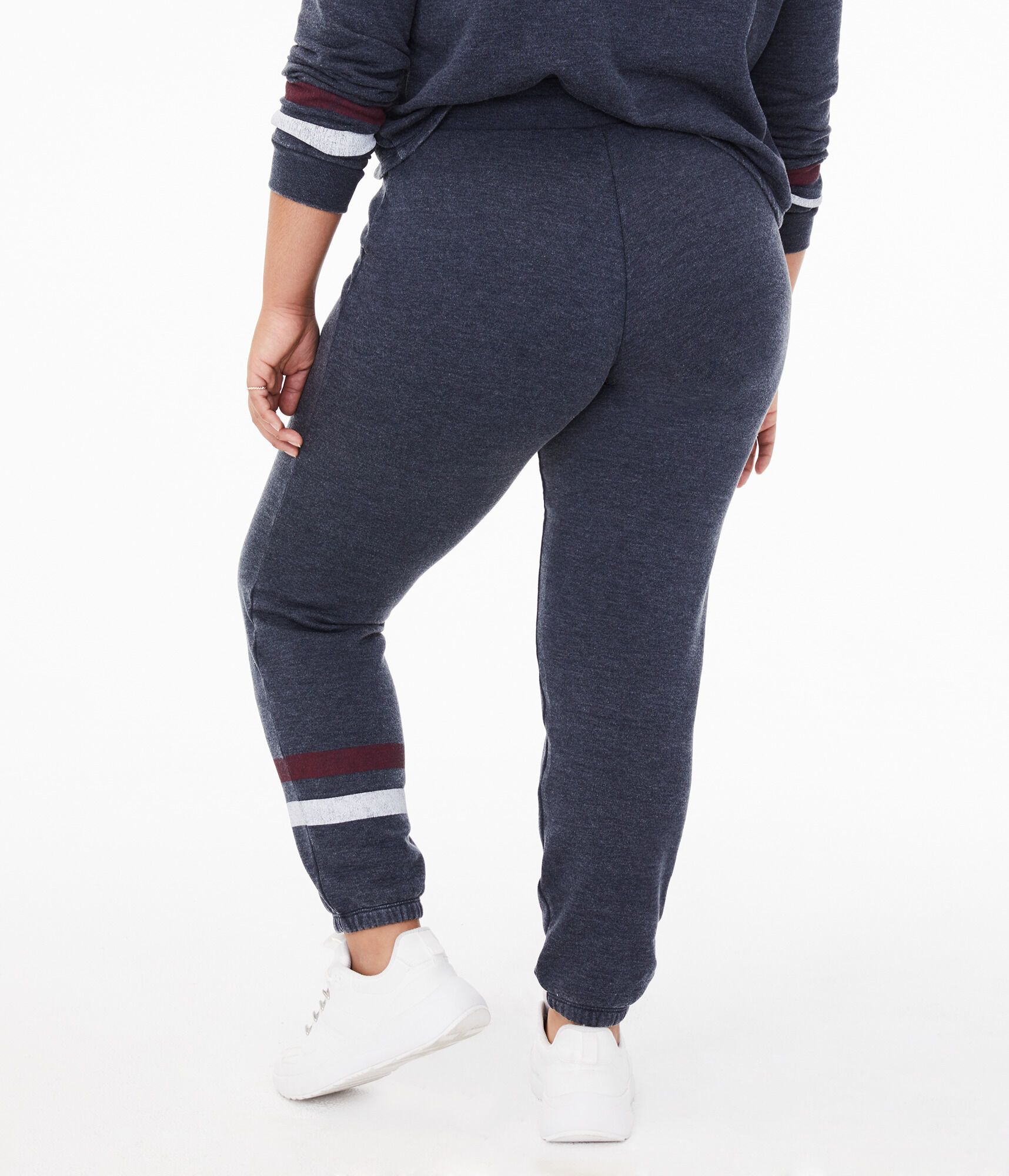 Stripe Cinched Sweatpants
