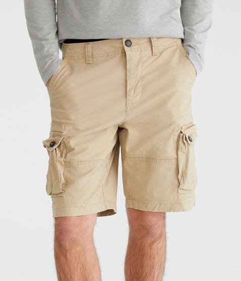 Stretch Twill Cargo Shorts 10"