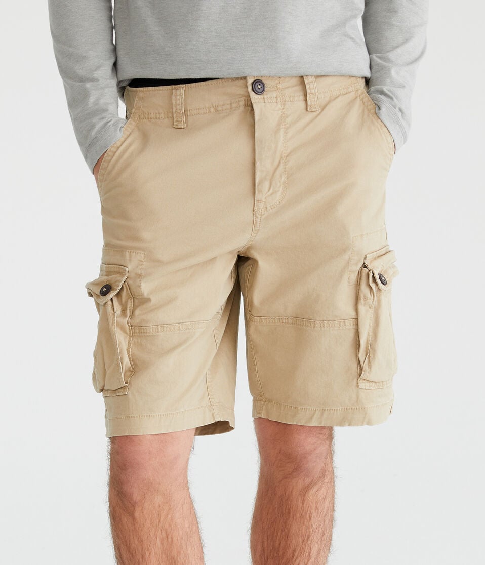 Stretch Twill Cargo Shorts 10"