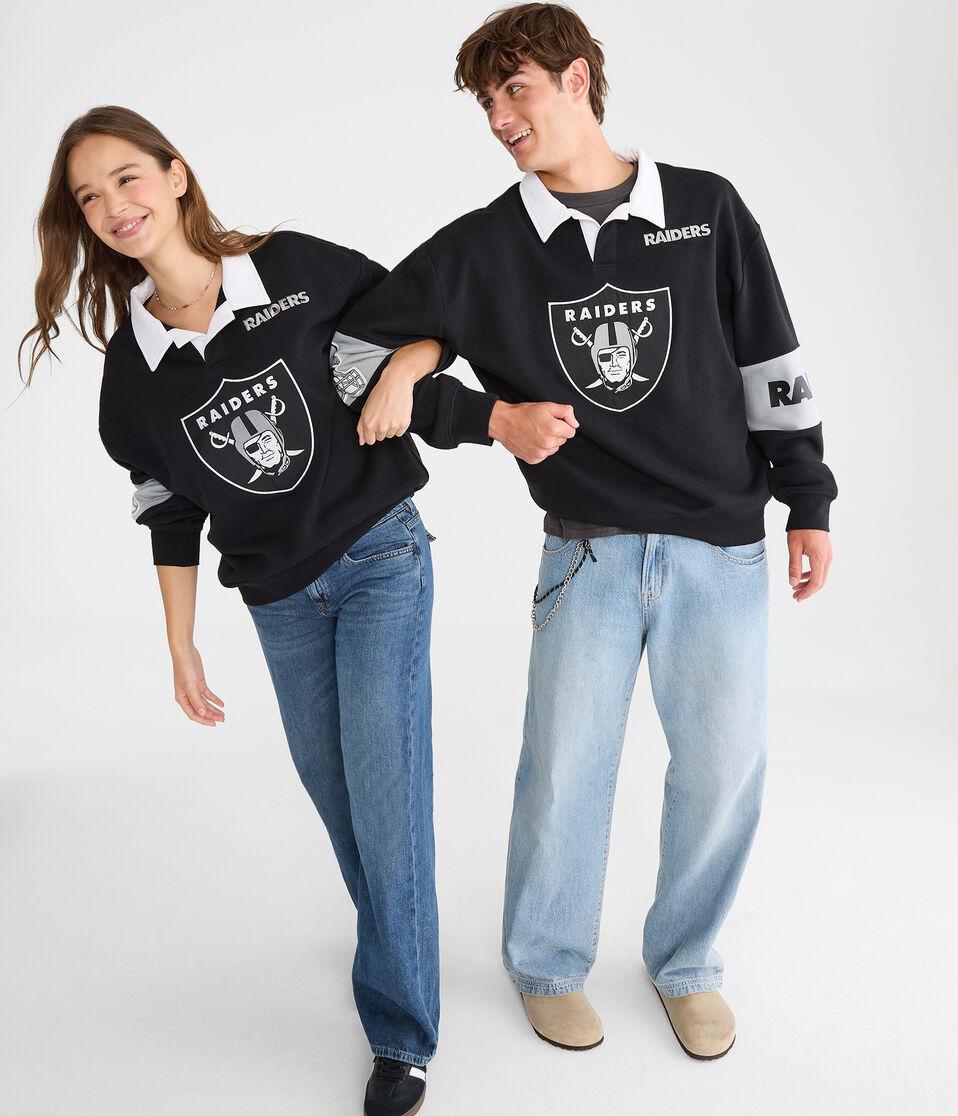 Las Vegas Raiders Rugby Sweatshirt