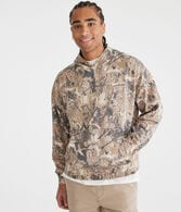 Woodland Camo Boxy Pullover Hoodie