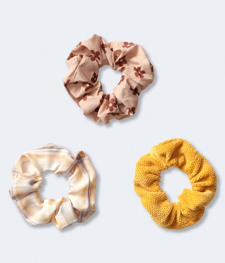 Plaid Scrunchie 3-Pack