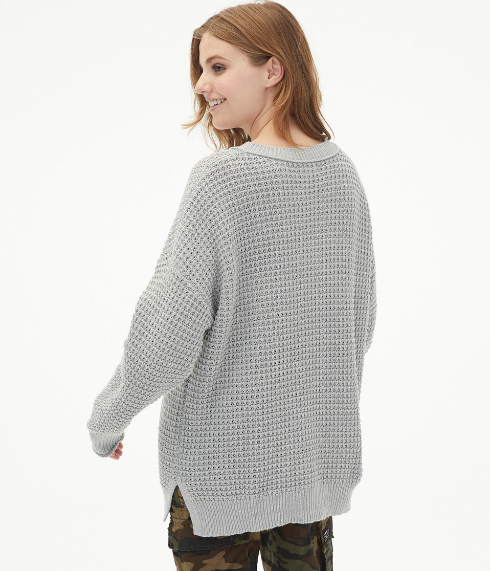 Solid Crew Tunic Sweater