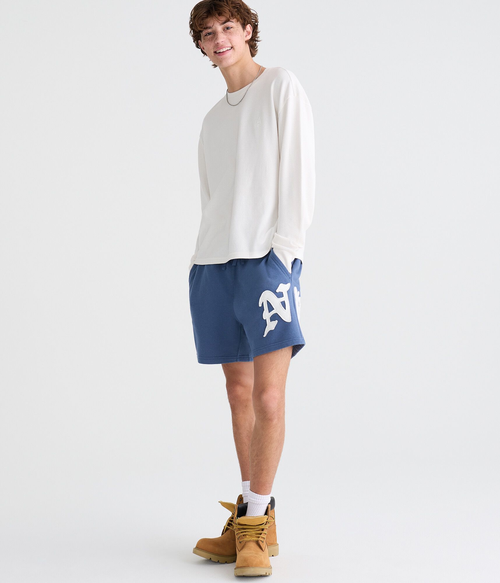 Cloud Soft Gothic NY Fleece Shorts