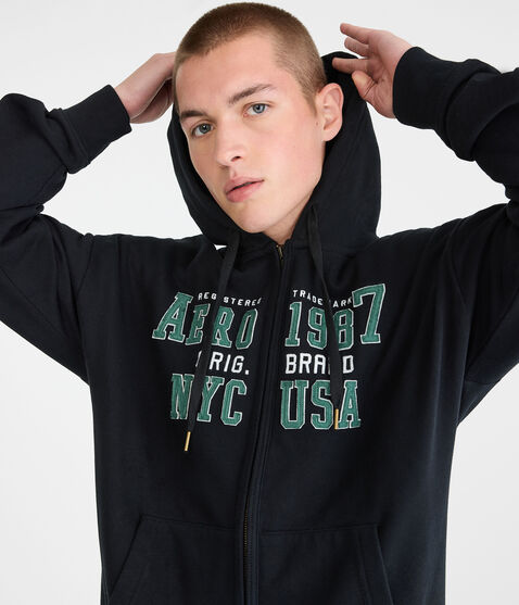 Aero 1987 Heritage Full-Zip Hoodie Aero 1987 Heritage Full-Zip Hoodie