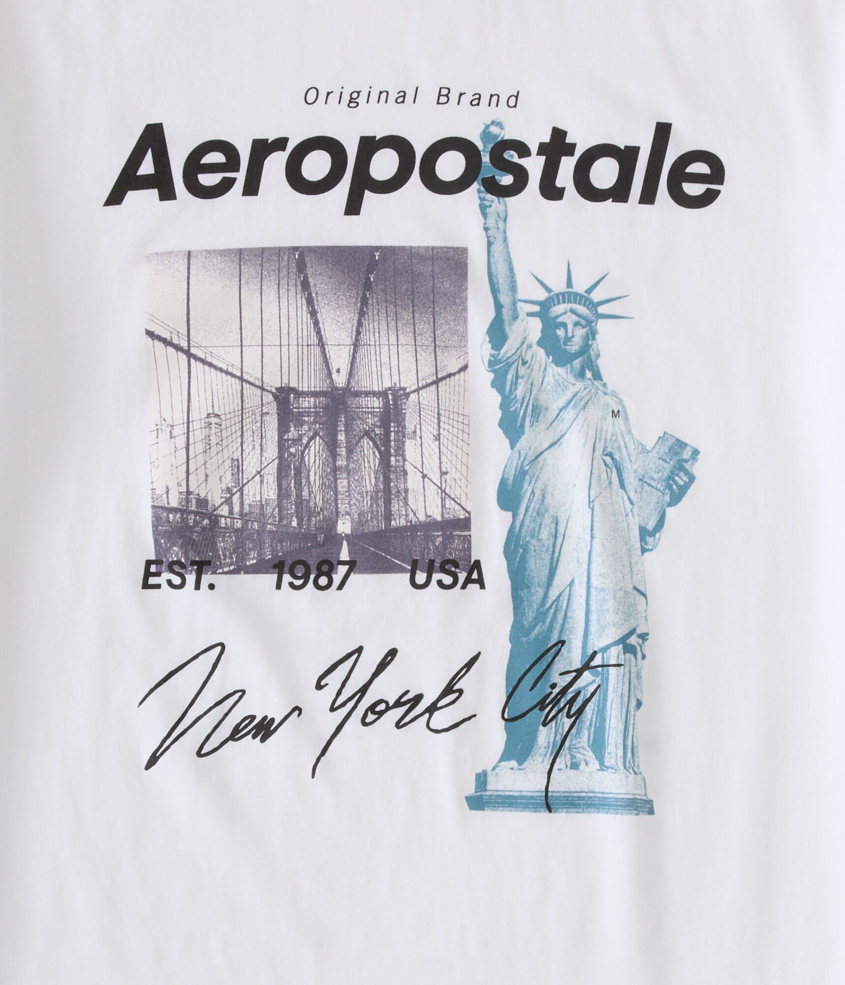 Aeropostale New York City Icons Graphic Tee