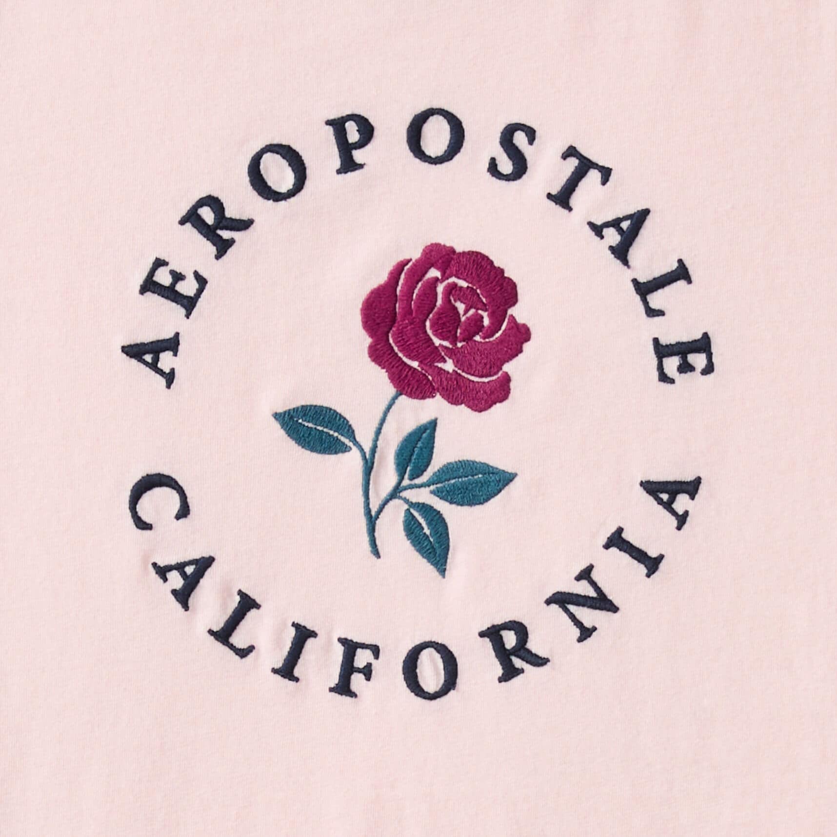Aeropostale California Rose Graphic Tee