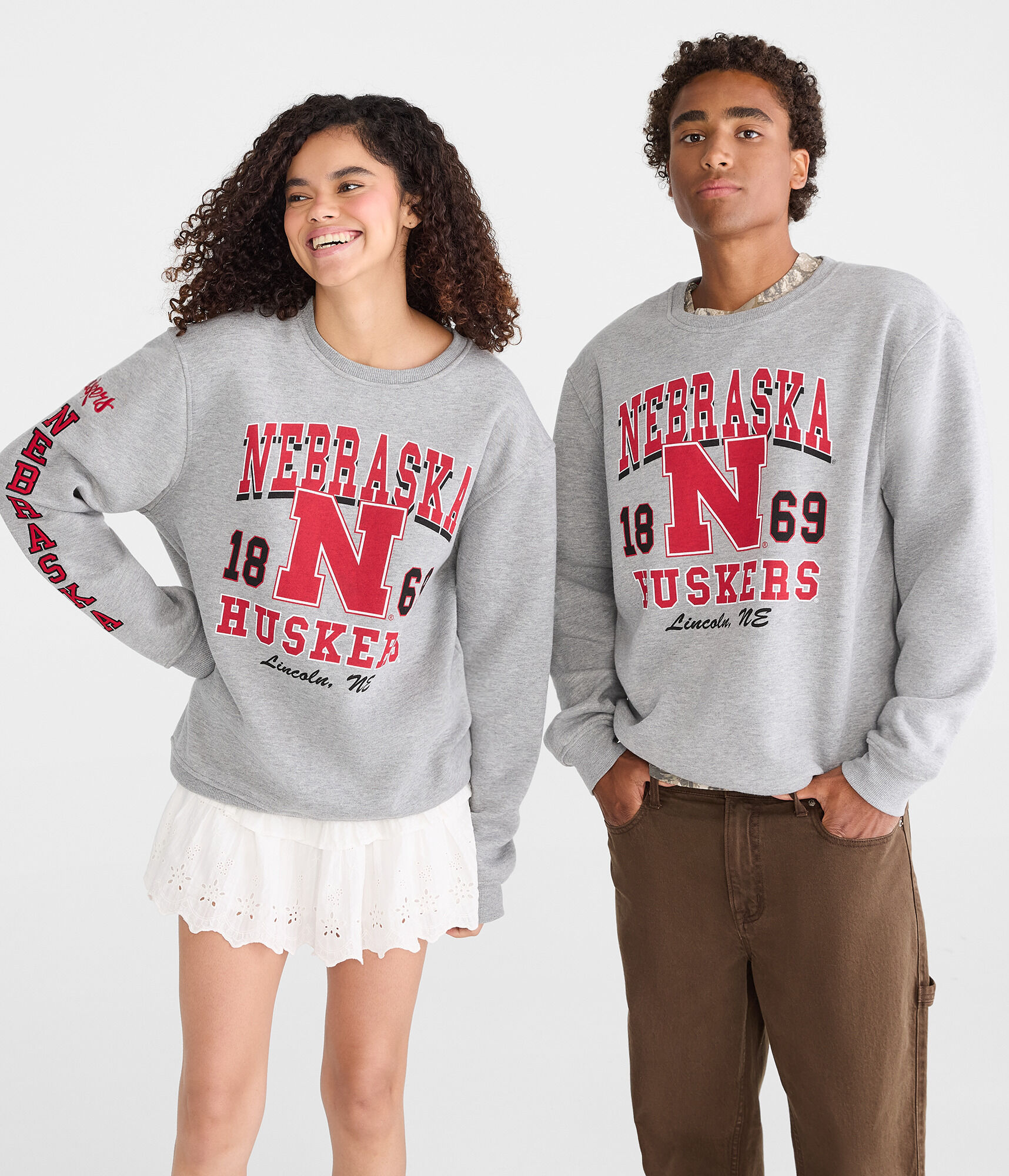 Nebraska Cornhuskers Crew Sweatshirt
