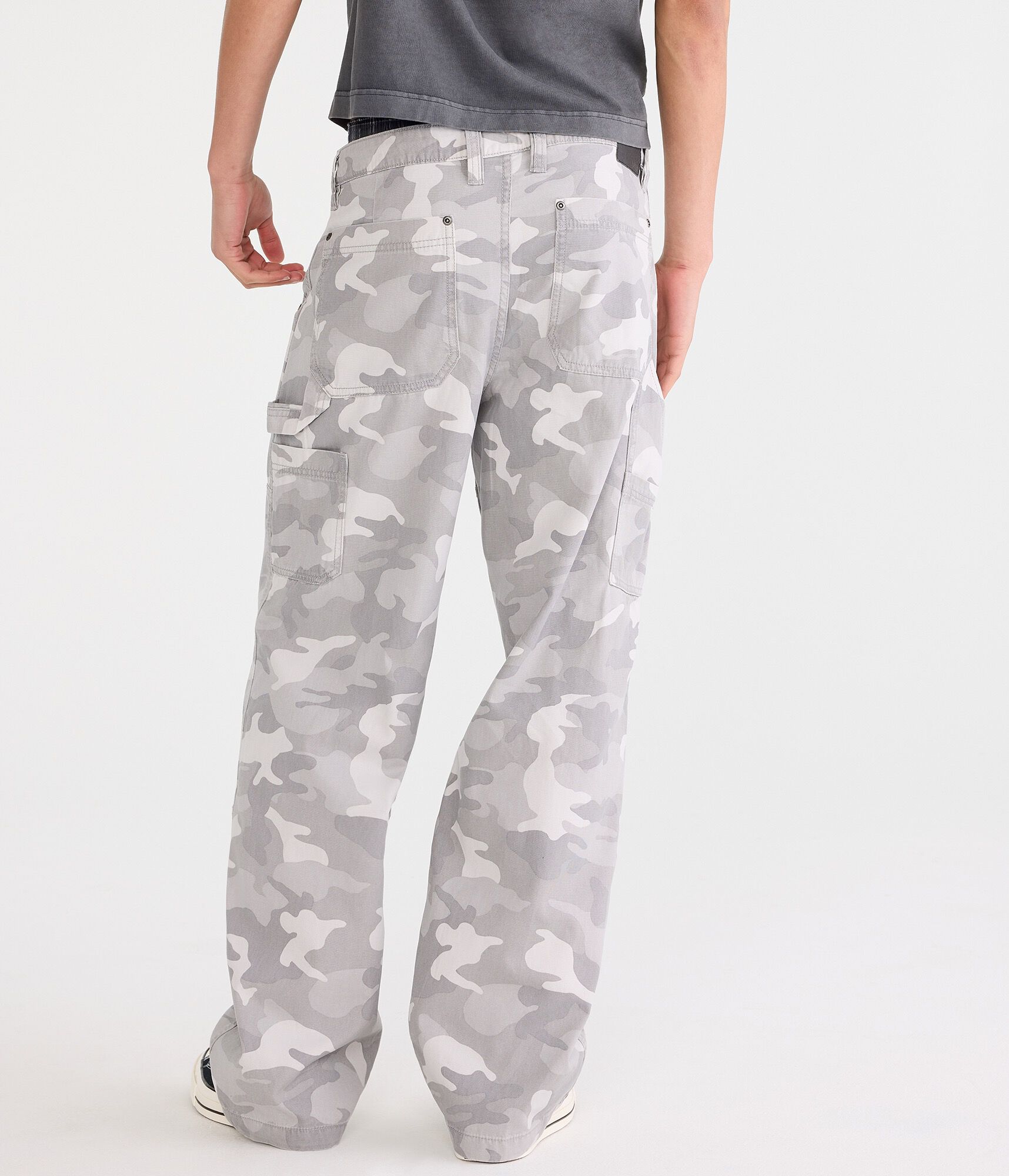 Camo Baggy Carpenter Pants