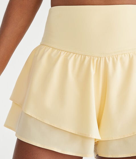 Air Soft High-Rise Flutter Shorts