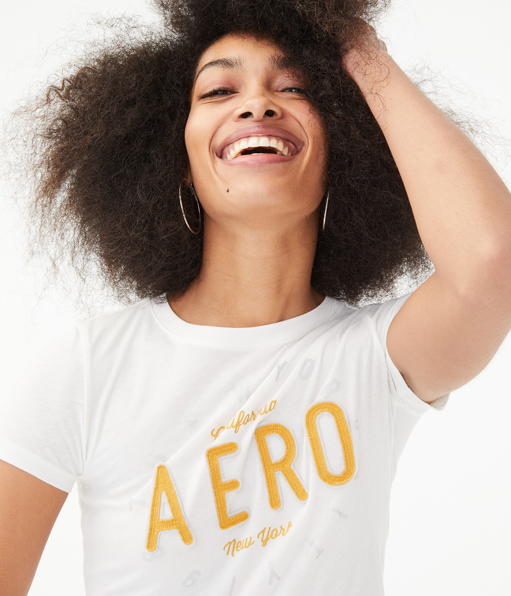 Cali Aero New York Appliqu&eacute; Graphic Tee