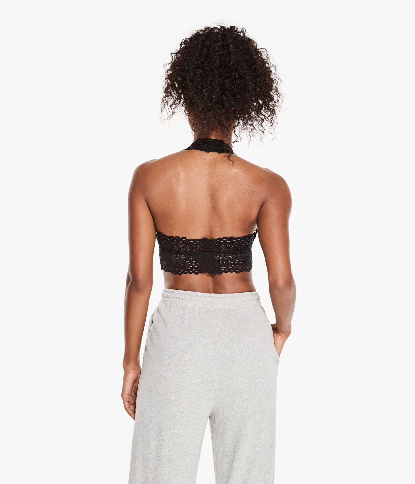 Lace Halter Bralette