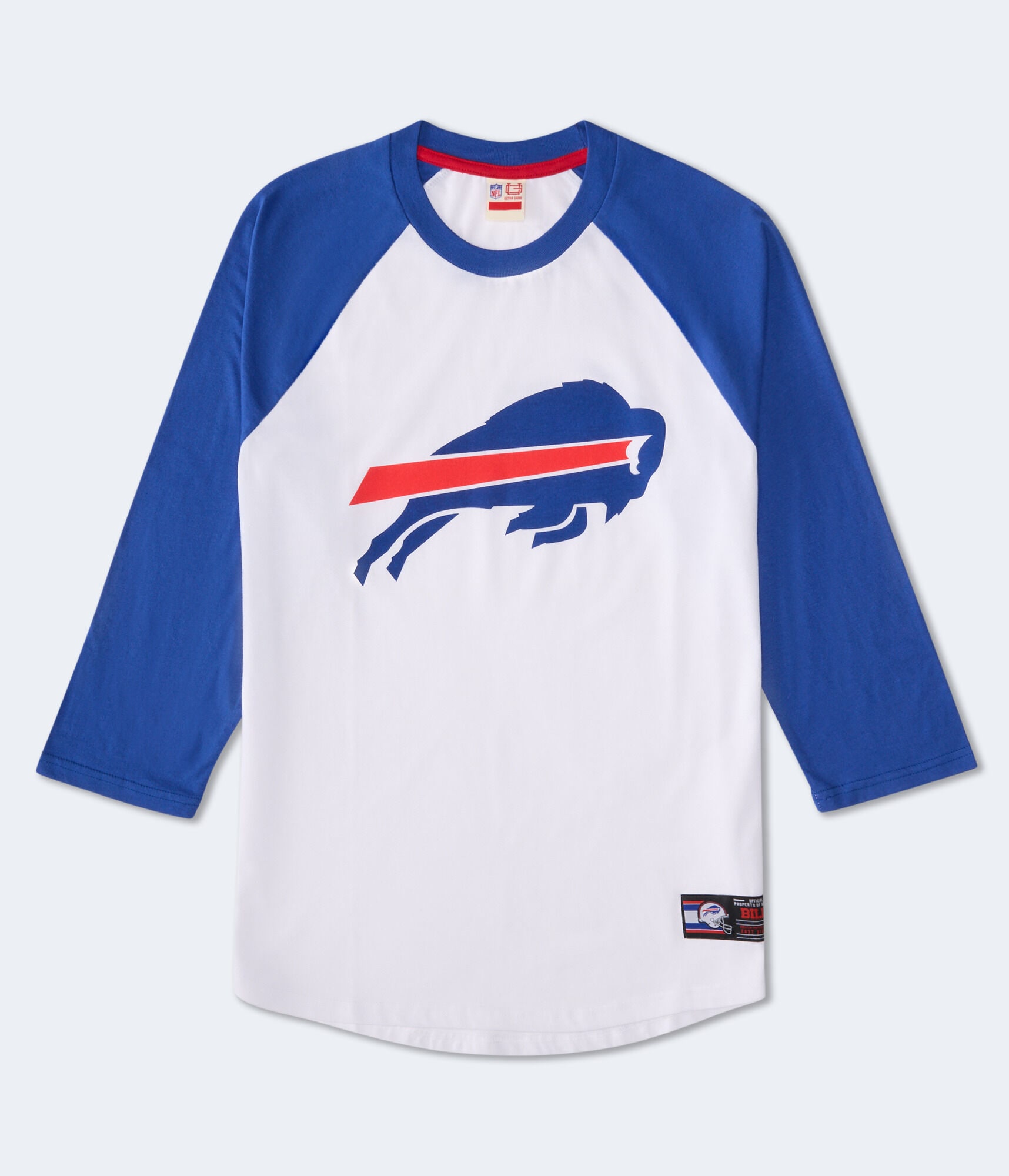3/4 Sleeve Buffalo Bills Relaxed Raglan Tee