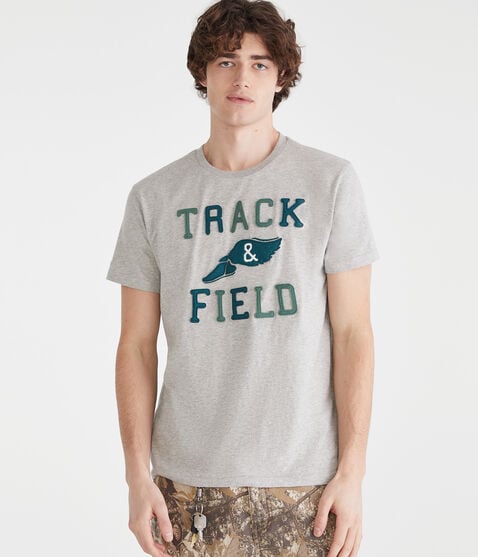 Track & Field Appliqué Graphic Tee Track & Field Appliqué Graphic Tee