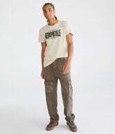 Aeropostale Oval Appliqué Graphic Tee