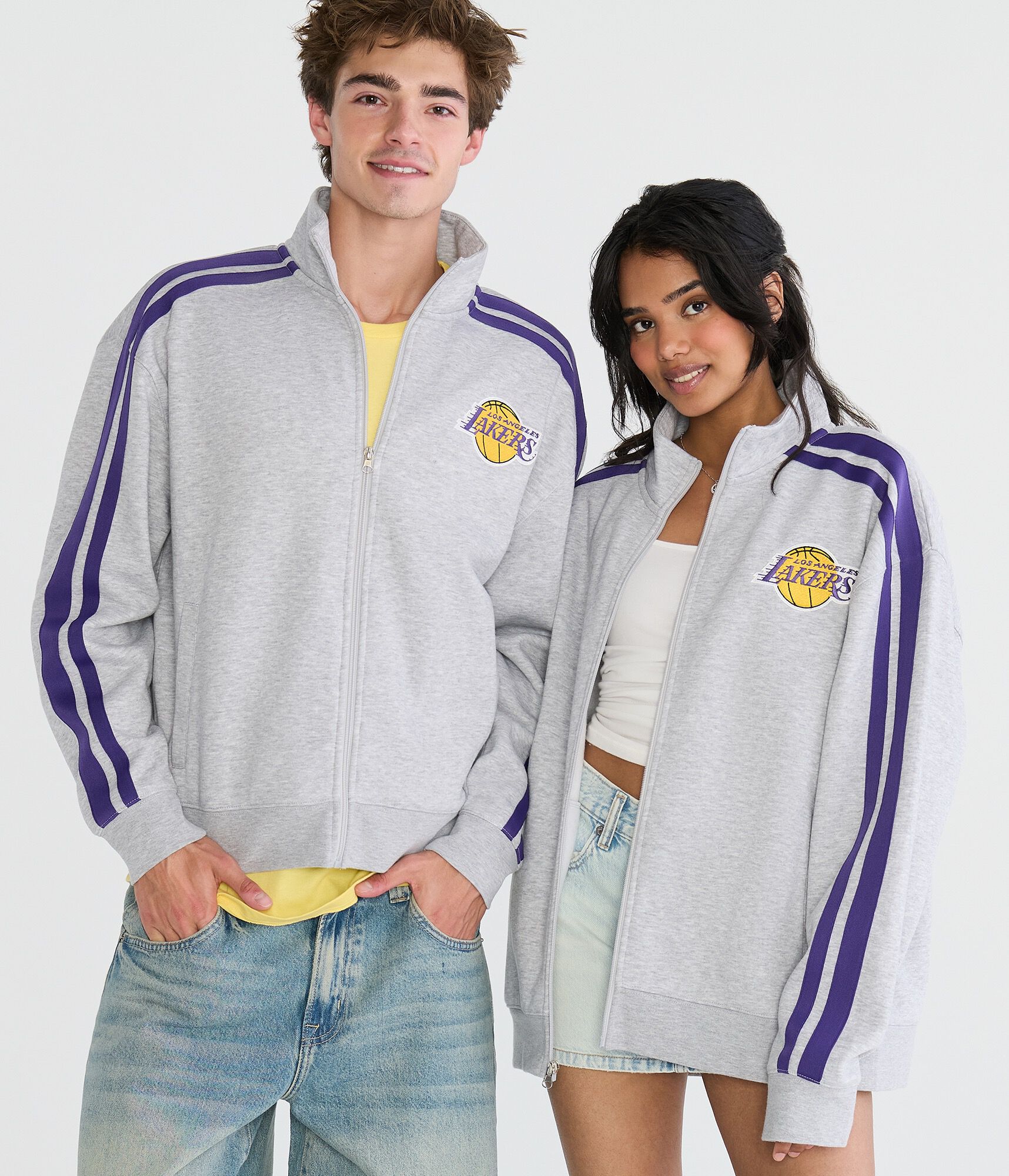 Los Angeles Lakers Fleece Track Jacket