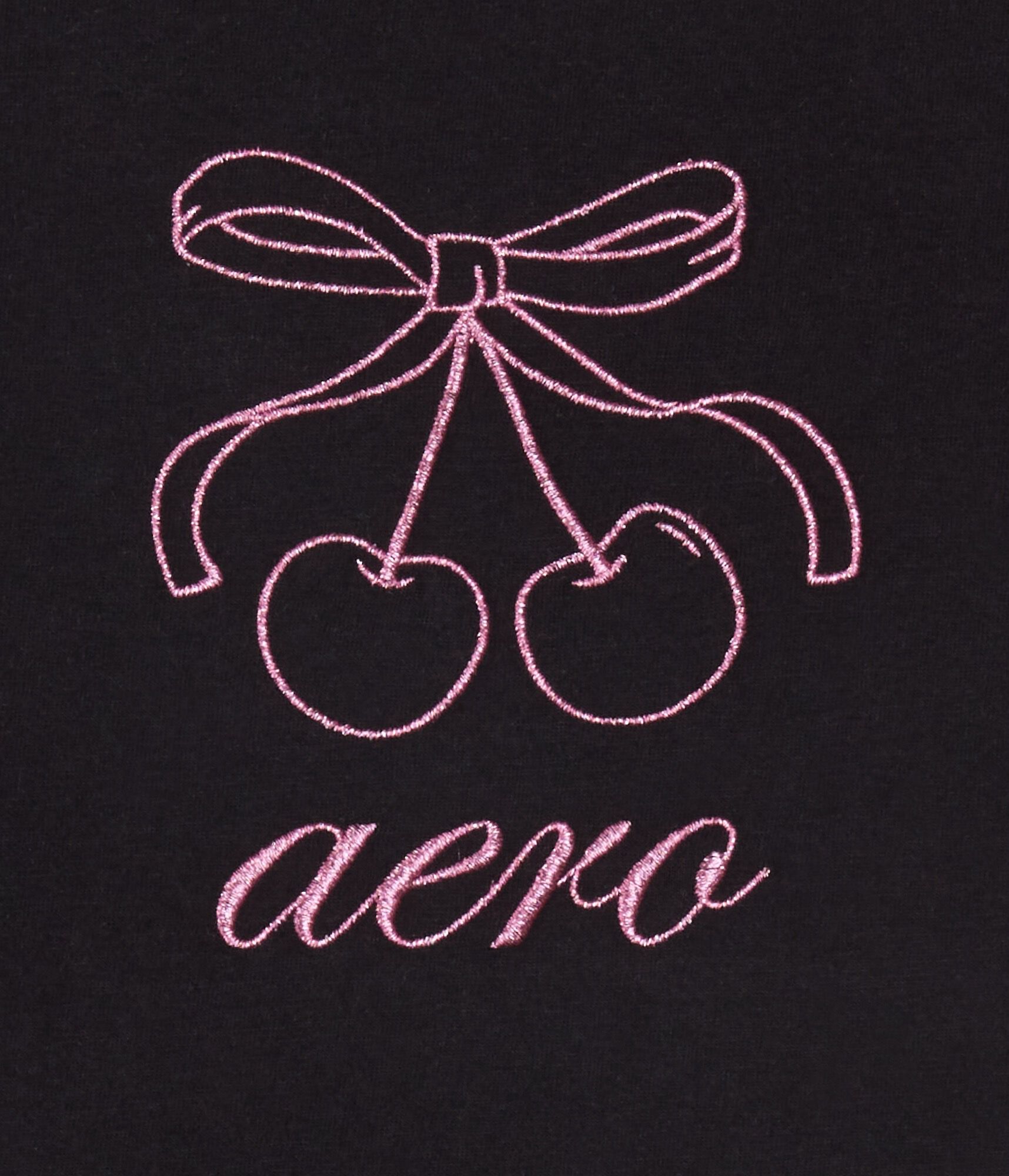Aero Cherry Bow Graphic Tee