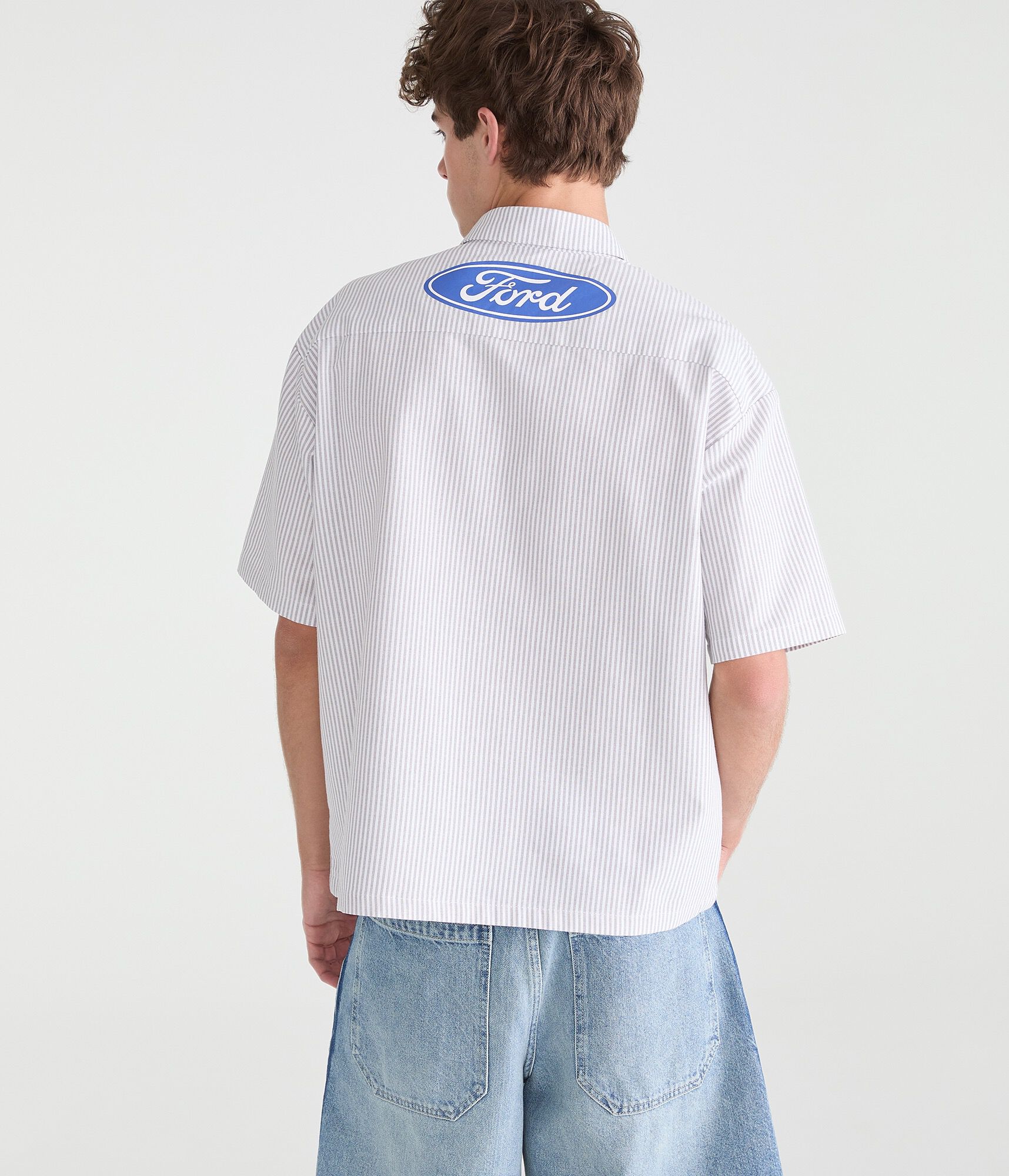 Ford Striped Boxy Shirt