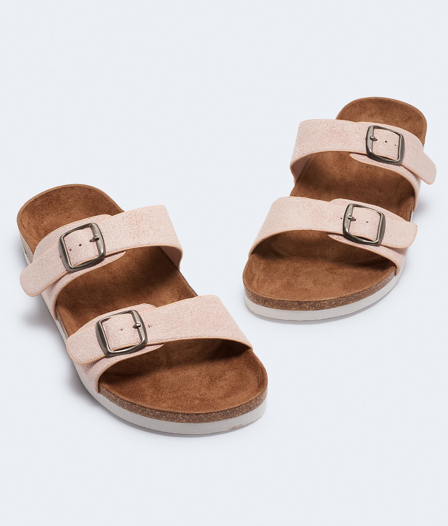 Double-Strap Cork Sandal***