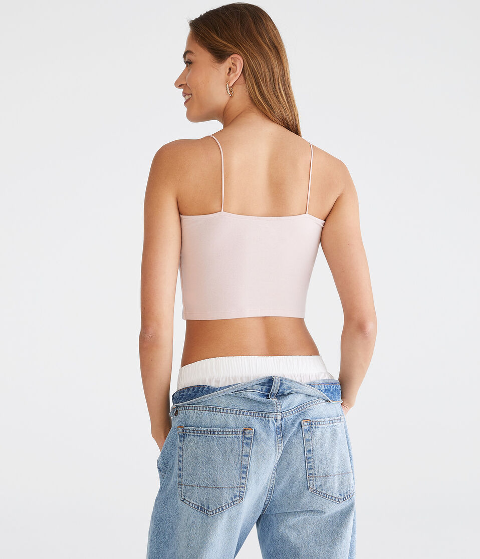 Seriously Soft Cropped Bungee Cami