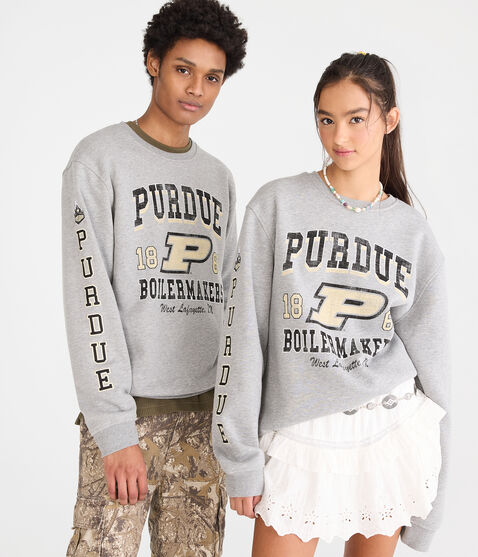 Purdue Boilermakers Crew Sweatshirt Purdue Boilermakers Crew Sweatshirt