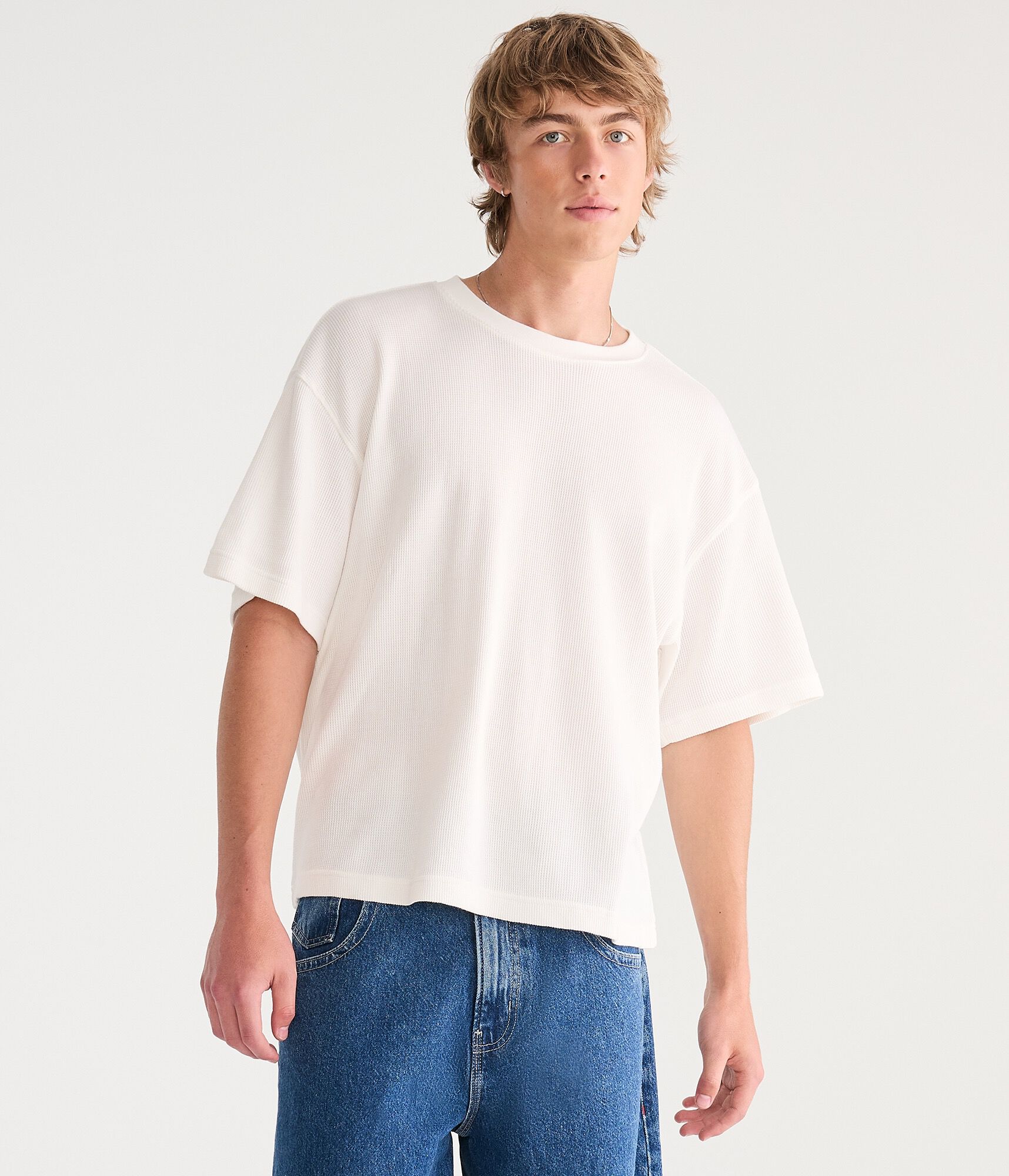 Waffle Crew Tee