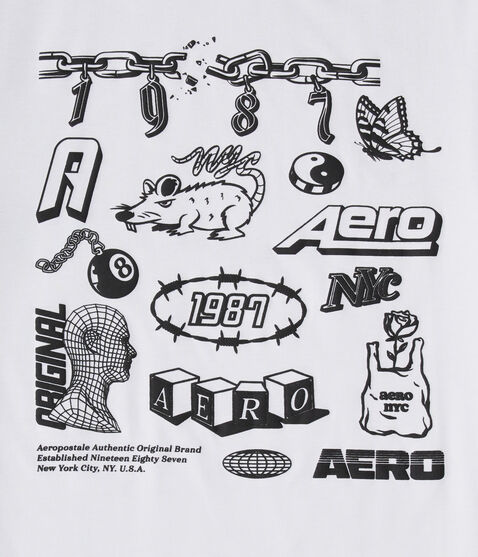 Aero Original Icons Graphic Tee Aero Original Icons Graphic Tee