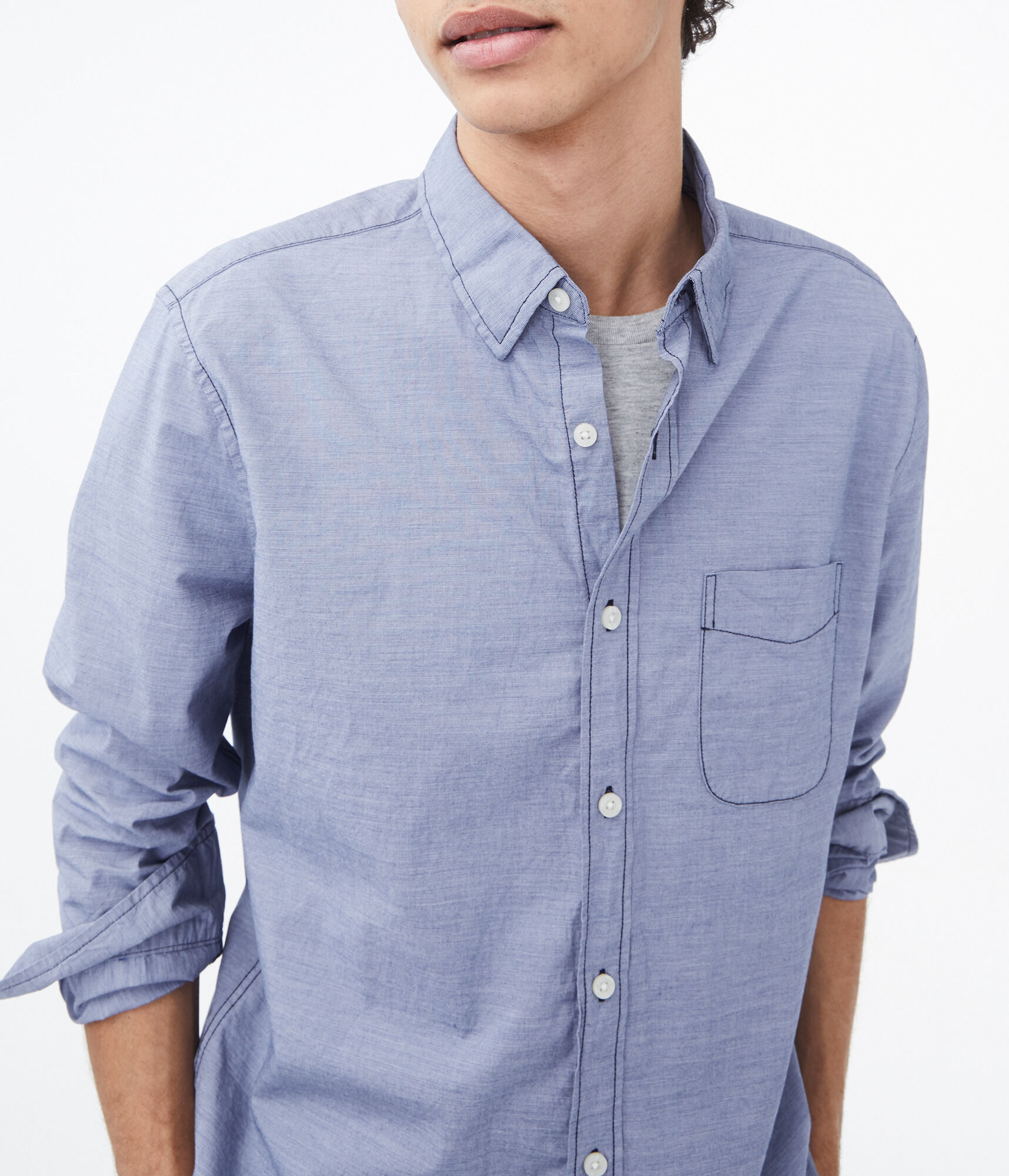 Long Sleeve Button-Down Shirt