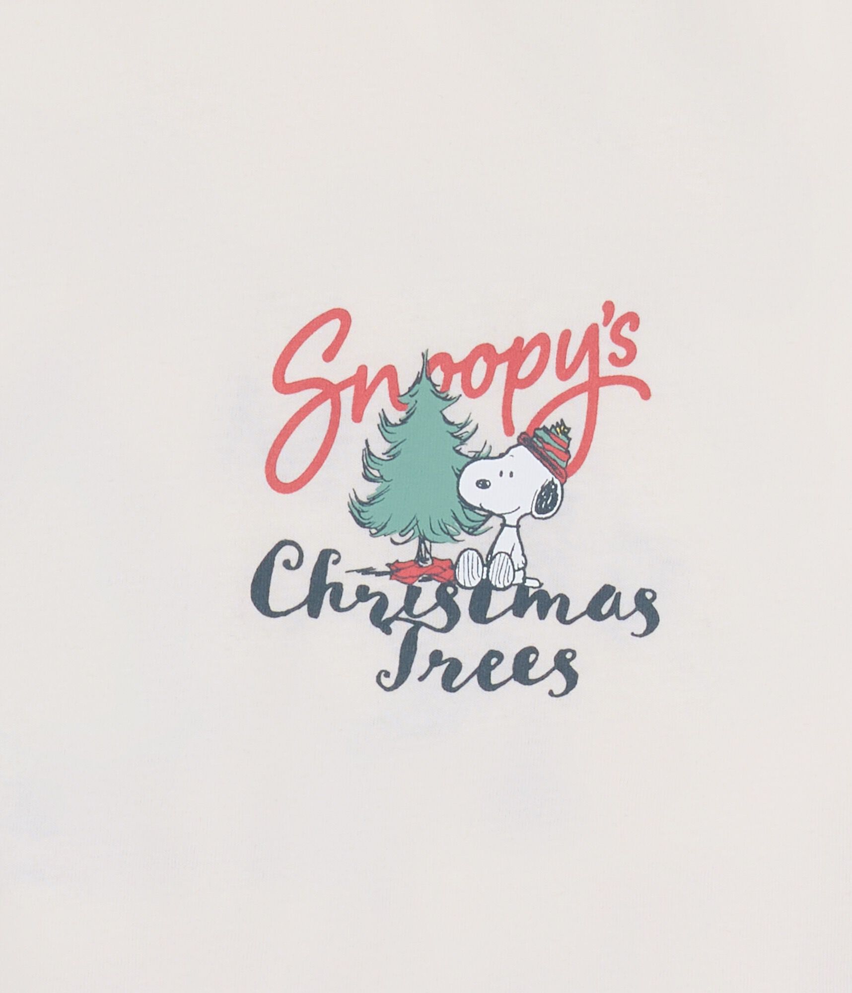 Snoopy's Fresh Christmas Trees Relaxed Graphic Tee