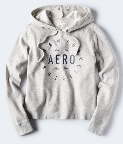 Aero New York Circle Pullover Hoodie Aero New York Circle Pullover Hoodie